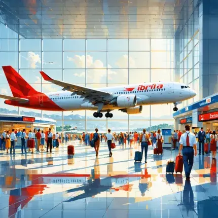 Iberia’s Travel Brand: Connecting Spain to the World: Iberia’s airline branding blends Spanish heritage with global reach.